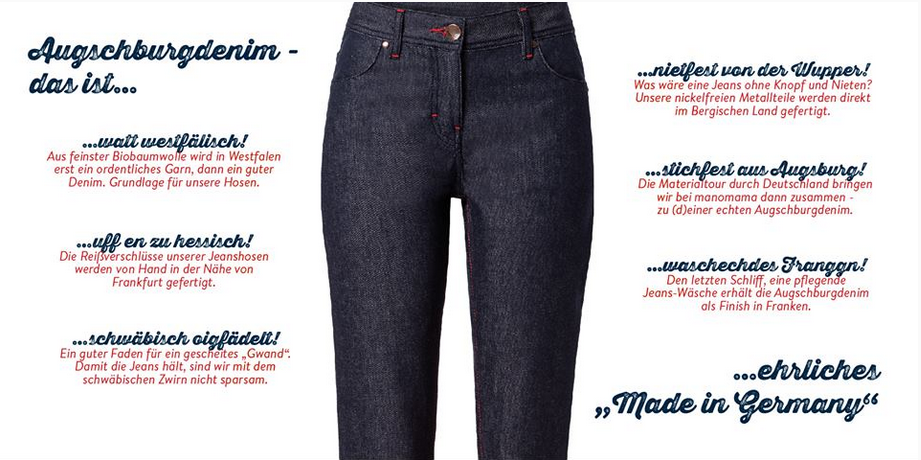 Nachaltig Jeans und Bekleidung einkaufen 